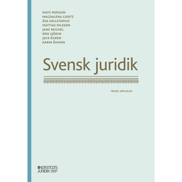 Svensk juridik (häftad)