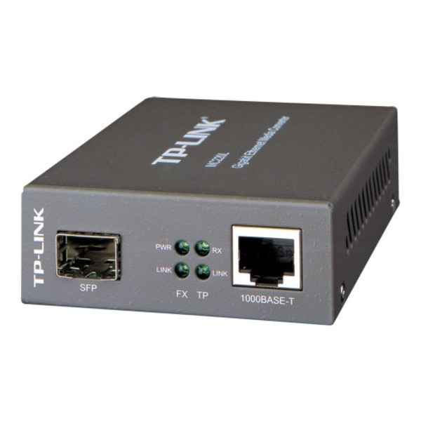 TP-Link MC220L - fibermediekonverterare - 1GbE