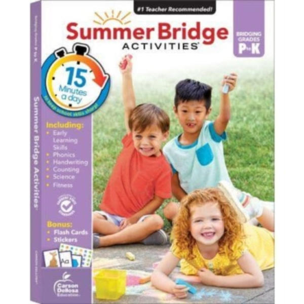 Summer Bridge Activities Grades PK to K (häftad, eng)
