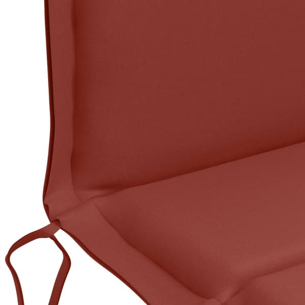 6-delade Höga Ryggstolsdynor GEMERT 6 st 100% Polyester Röd