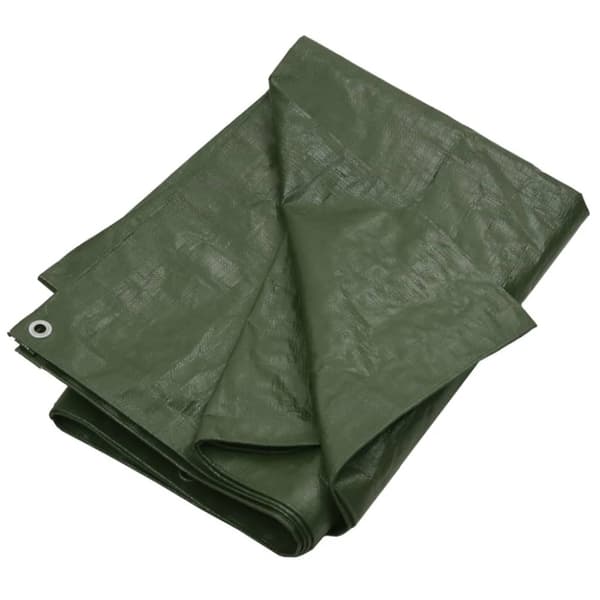 Presenning 180 g/m² 8x8 m grön HDPE