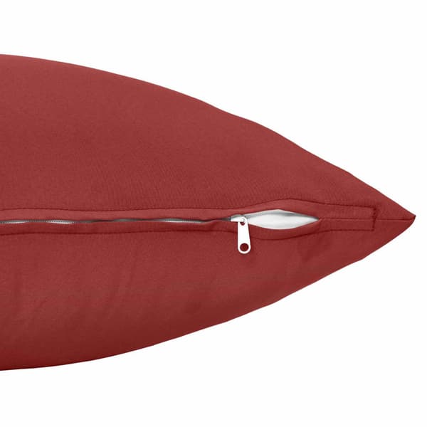Kuddöverdrag 2 st HEERLEN Vinröd 65 x 65 cm Polyester