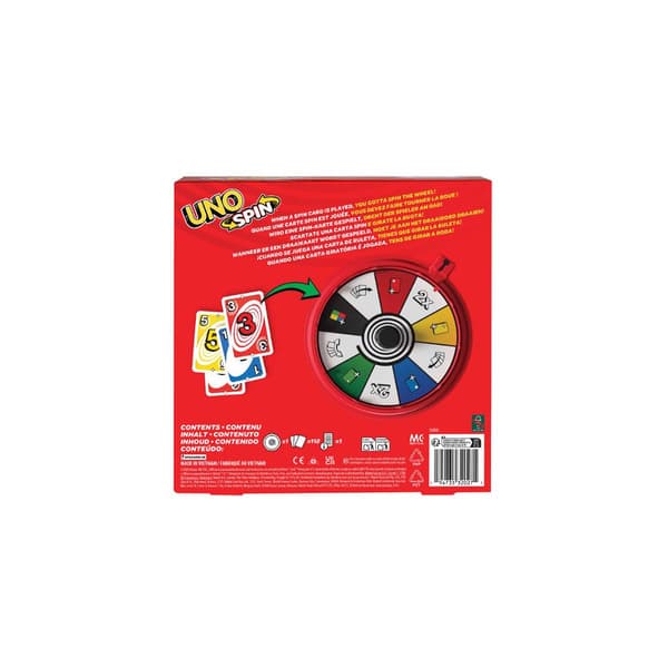 Spel Uno Spin från 7 år