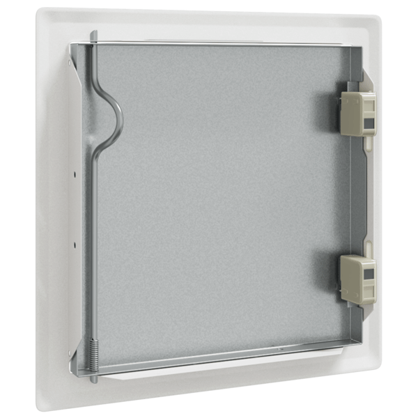 Åtkomstpanel 2 pcs Vit 23 x 23 x 3 cm Stål
