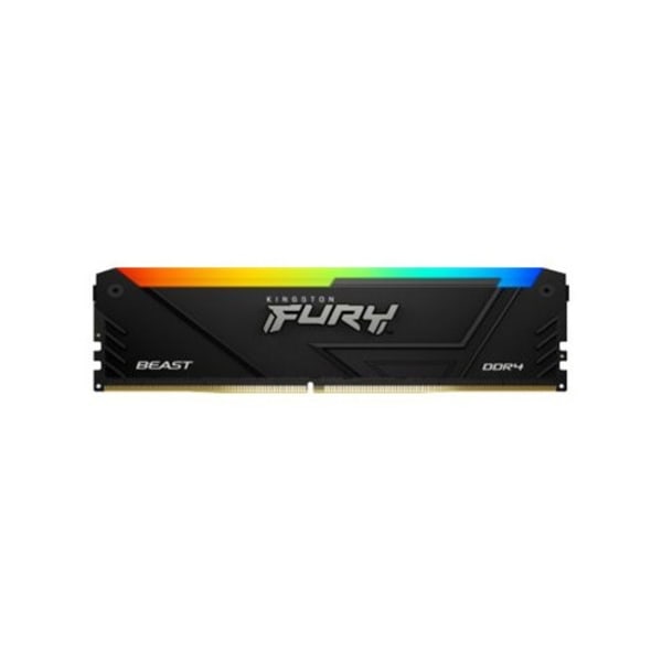 Kingston FURY Beast RGB - DDR4 - sats - 16 GB: 2 x 8 GB - DIMM 288-pin / PC4-28800 - ej buffrad