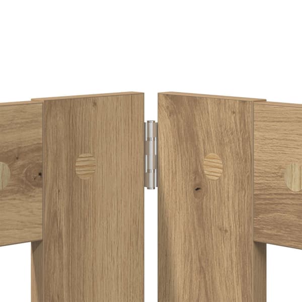 Hundgrind med ställningar 2 pcs Artisan-ek 60 x 80 cm