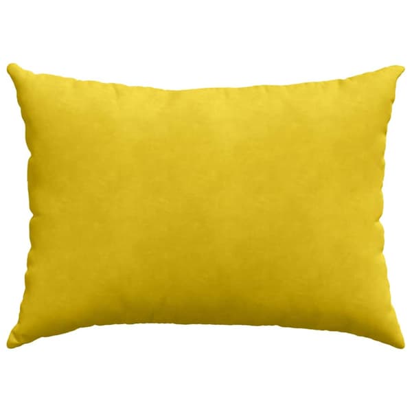 Sofakuddar 2 pcs Gul 70 x 50 cm Kordread tyg