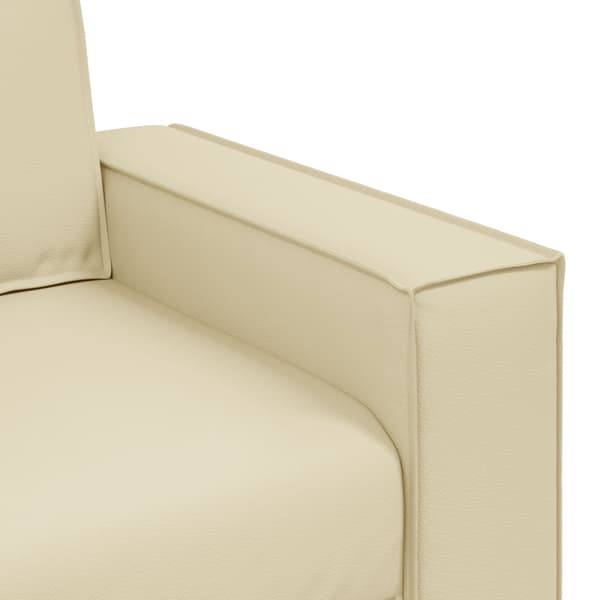 Soffstol Kräm 100 cm Konstläder
