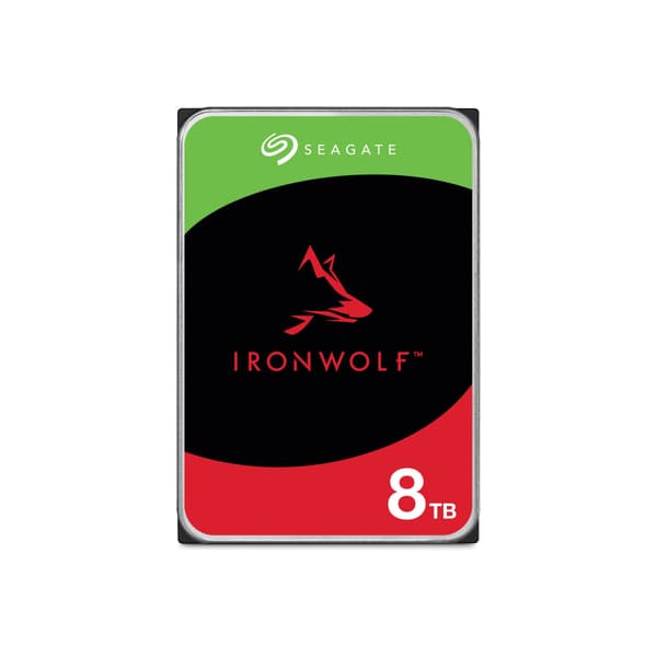 Seagate IronWolf ST8000VN002 - hårddisk - 8 TB - SATA 6Gb/s