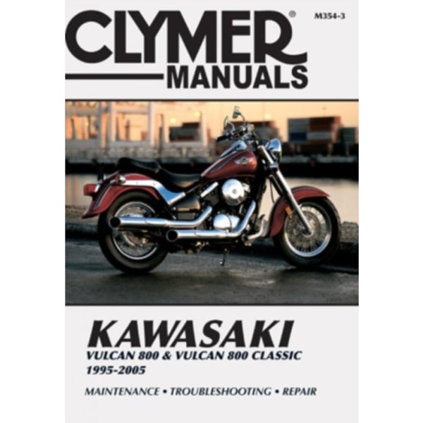 Kawasaki Vulcan 800 & Vulcan 800 Classic Motorcycle (1995-2005) Service Repair Manual (häftad, eng)