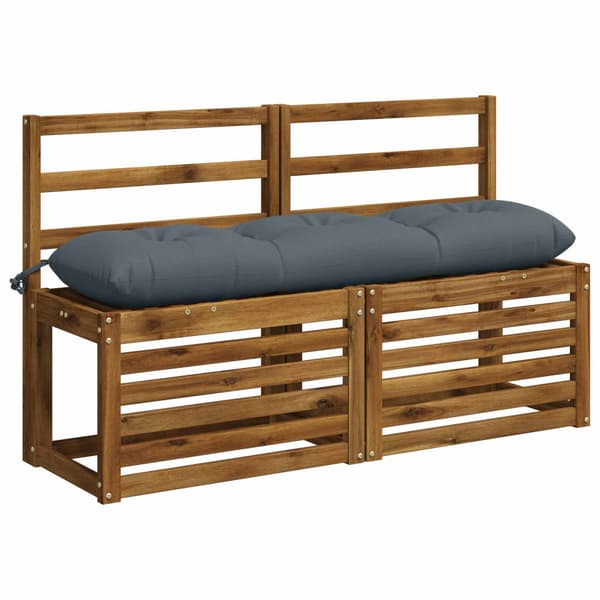 Bänk kudde VIANEN 100% Polyester Blå 110 x 30 x 12 cm