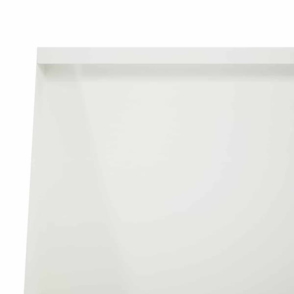 Stödvägg 6 st 80 x 12 x 50 cm Stål Vit