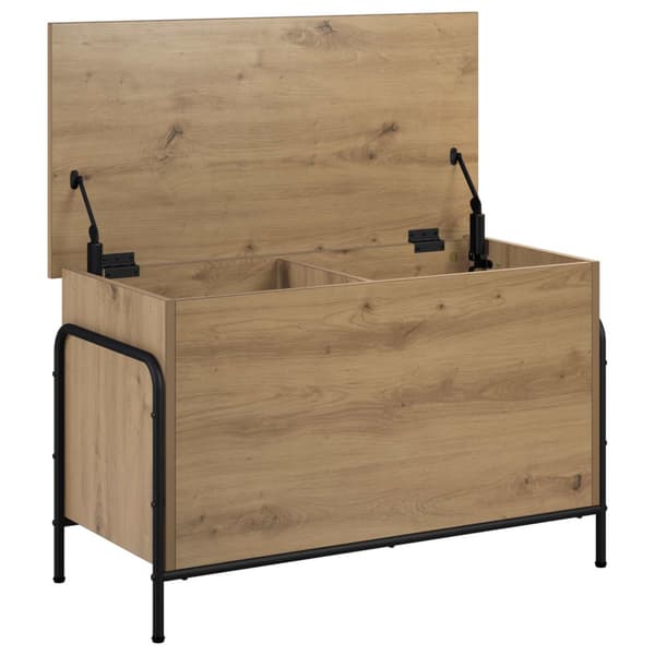 Förvaringslåda Artisan-ek 80 x 40 x 49,5 cm Konstruerat trä