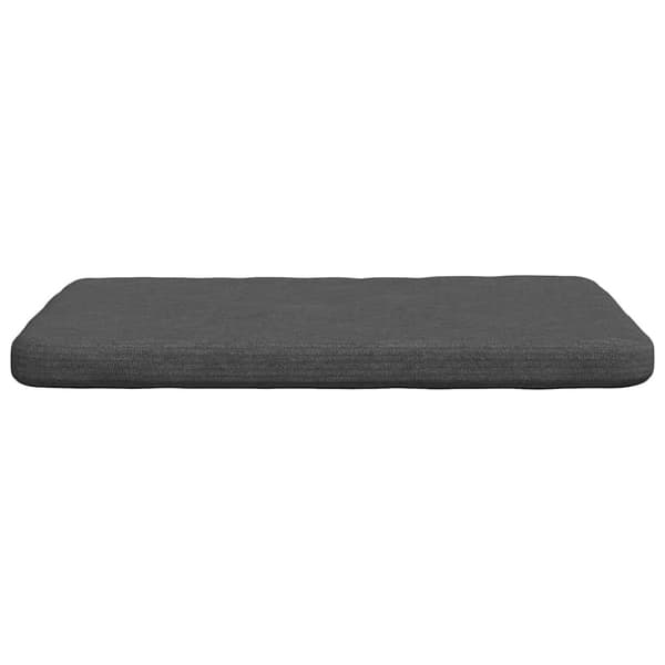 Sittkuddar 4 pcs Mörkgrå 40 x 40 x 3 cm Kordread tyg
