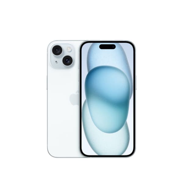 Apple iPhone 15 15,5 cm (6.1") Dubbla SIM-kort iOS 17 5G USB Type-C 128 GB Blå