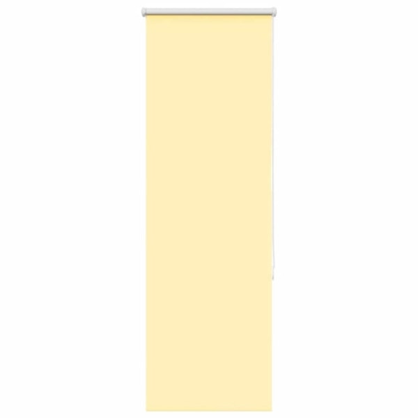 Rullgardin mörkläggningsgul 40x150 cm tyg bredd 35,7 cm