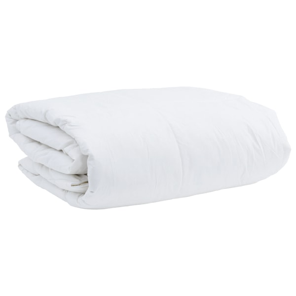 Vinter Täcke med kudde 2 pcs Vit Dunfjäder