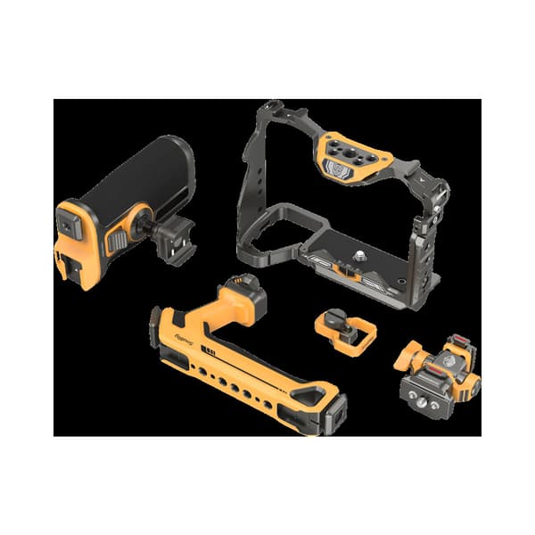 SmallRig 5518 HawkLock Quick Release Cage Kit for Sony A7R V/ A7 IV/ A7S III (Adv Ed) (Bumblebee)