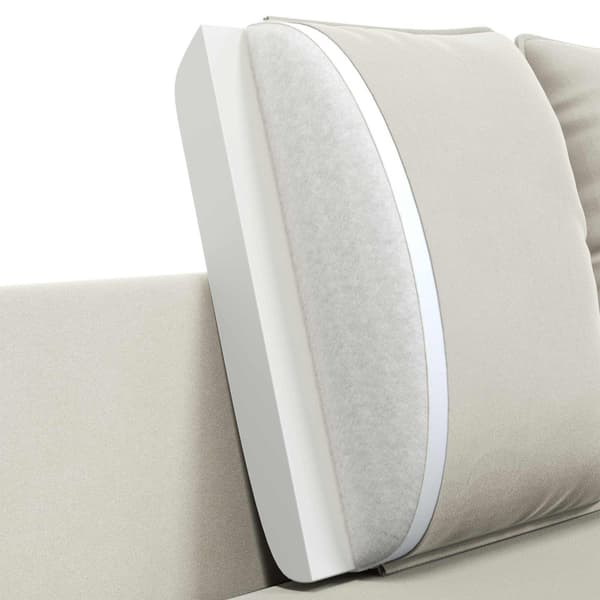 2-sits soffa 2-sits Gräddvit 188 x 81 x 89 cm Sammet