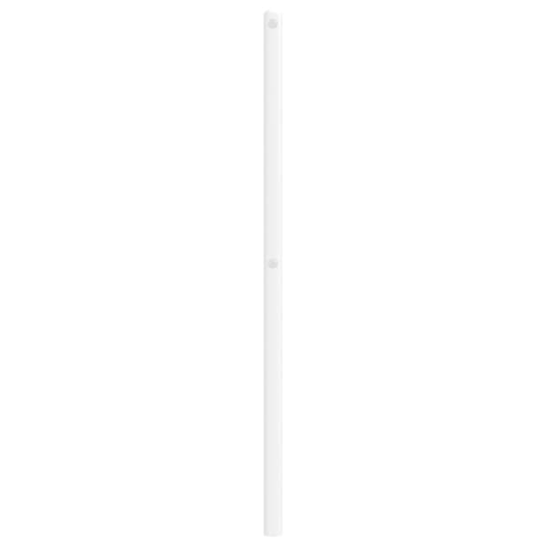 Ersättningsgavel metall vit 200 cm