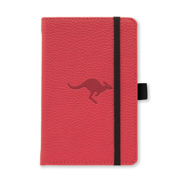 Dingbats* Wildlife A6 Pocket Graph - Red Kangaroo Notebook