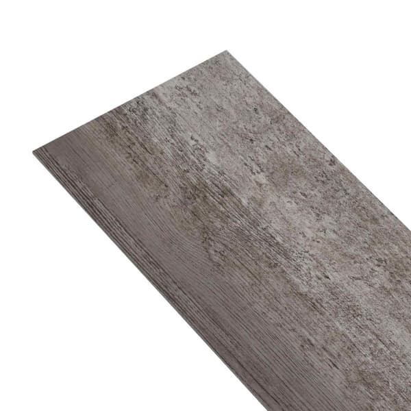 Golvplankor 36 pcs Brun 5,02 m² PVC