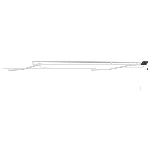 Markisram Vit 400 × 300 cm Aluminium