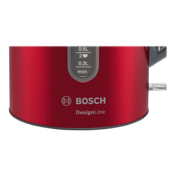 Bosch DesignLine TWK4P434 - vattenkokare - röd