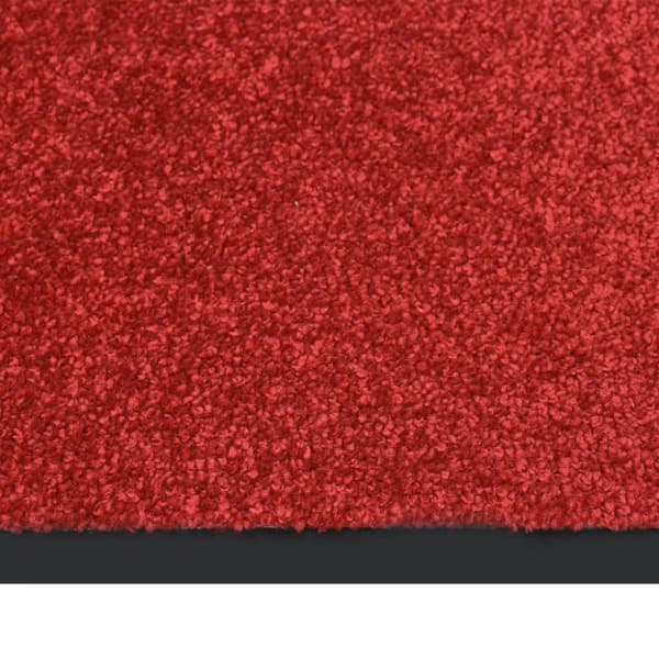 Dörrmatta röd 80x120 cm