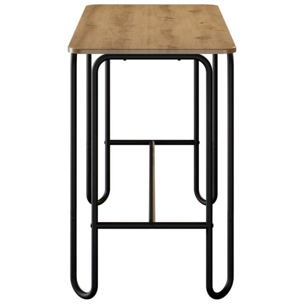 Matbord 100 x 50 x 75 cm Konstruerat trä Artisan-ek Rektangulär