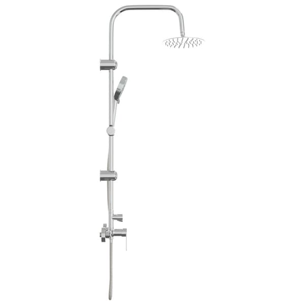 Duschsystem Krom Rostfritt stål 21 x 48 x 112 cm
