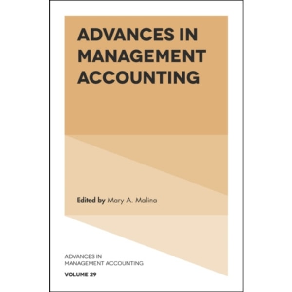 Advances in Management Accounting (inbunden, eng)