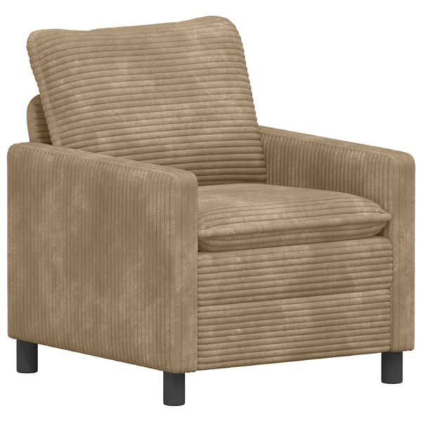 Soffa Taupe 76 x 81 x 87,5 cm Polyester