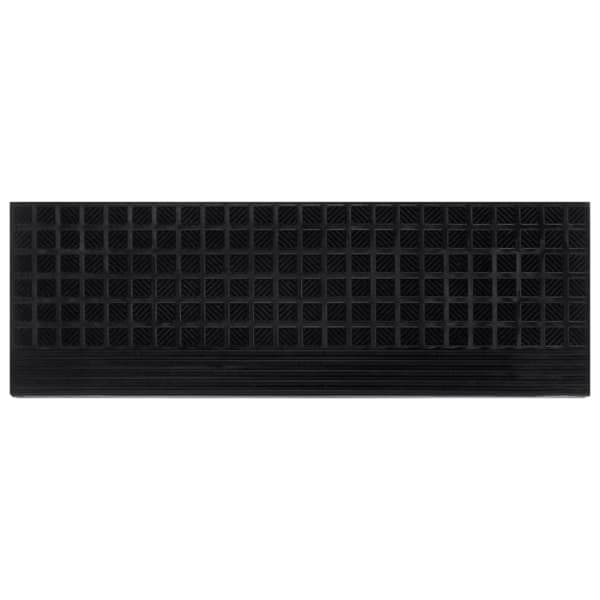 Trappstegsmattor 10 st 25x75 cm gummi