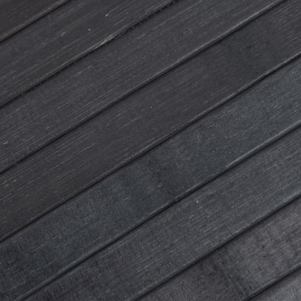 Matta rektangulär grå 70x400 cm bambu