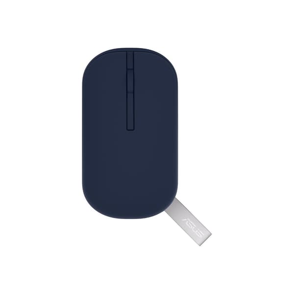 ASUS MD100 - mus - 2.4 GHz, Bluetooth 5.0 LE - mild blå