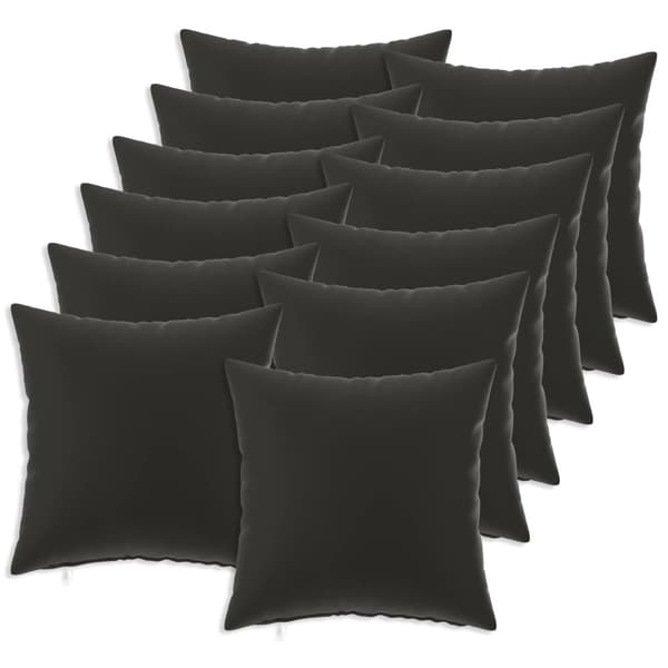Kuddöverdrag 12 st HEERLEN Flerfärgsdesign 40 x 40 cm