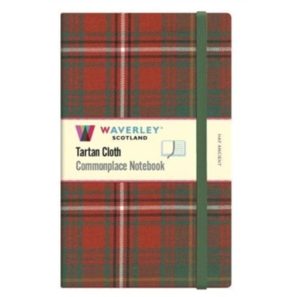 Waverley Tartan Commonplace Hay Ancient Large (21 X 13CM) Notebook (inbunden, eng)