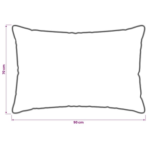 Täckeset med kudde Vit 260 x 220 cm Polyester, Bambufiber