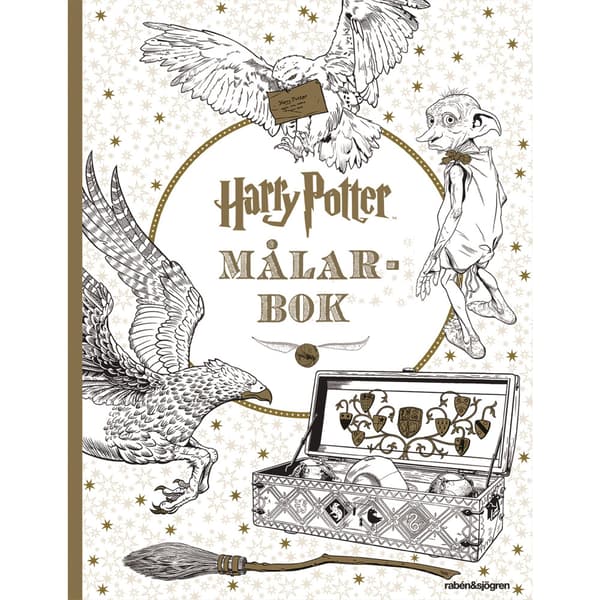 Harry Potter målarbok