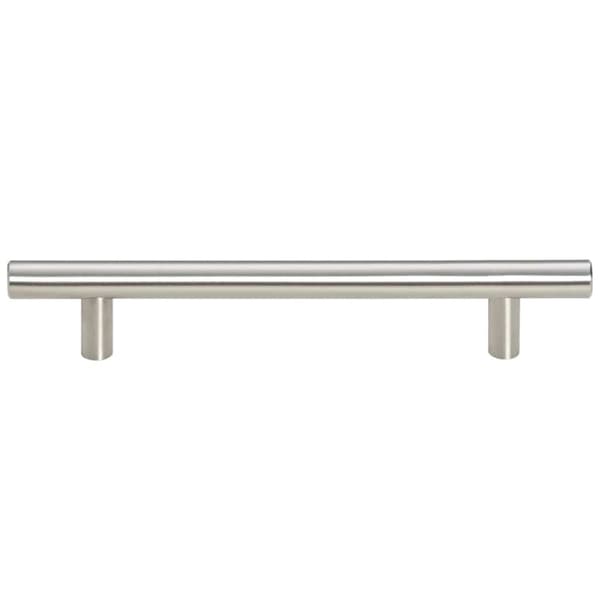Skåphandtag 10 st silver 128 mm rostfritt stål