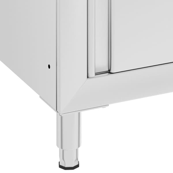 Diskho för storkök 60x60x96 cm rostfritt stål