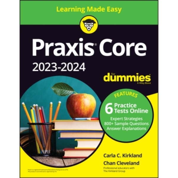 Praxis Core 2023-2024 For Dummies with Online Practice (häftad, eng)