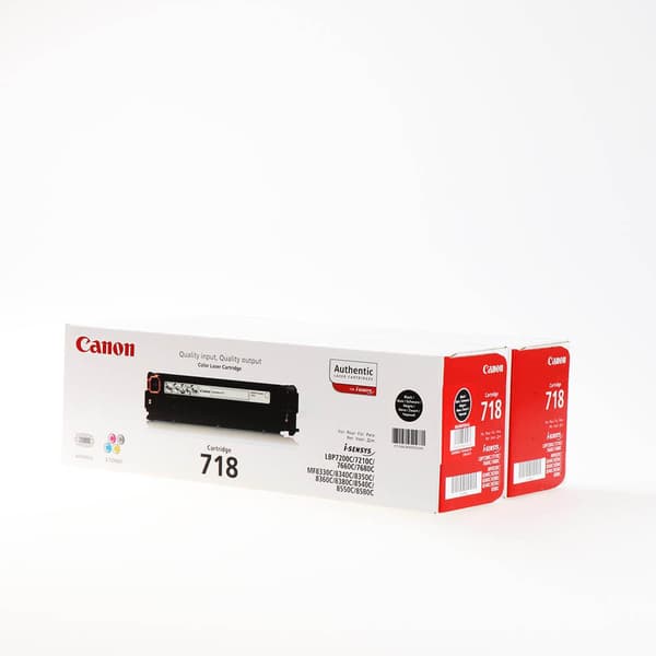 Toner 2662B005 718 Black Twin-pack