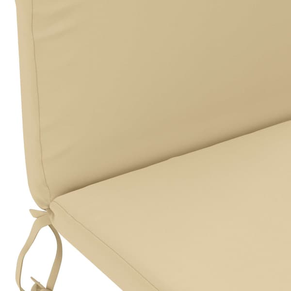 Solsängkudde GEMERT 100% Polyester Beige 47 x 131 x 5 cm