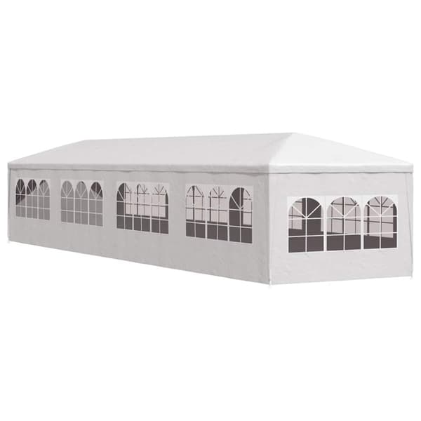 Paviljong 3x12 m vit