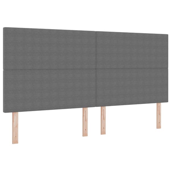 Bäddfjäder Ljusgrå och vit. 200 x 200 cm Kordread tyg