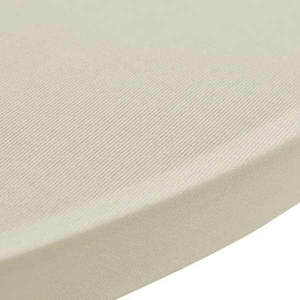 Duk till ståbord Ø70 Stretch Creme 2-pack