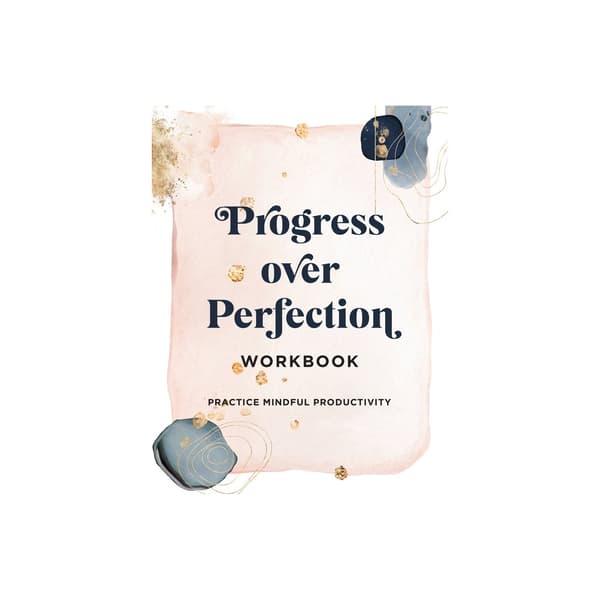 Progress Over Perfection Workbook (häftad, eng)