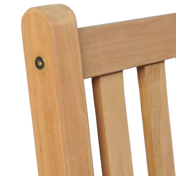 Trädgårdsstolar med beige dynor 2 st massiv teak